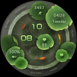 Lotus Pond Carp