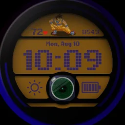 Digital Orange Navy 0001