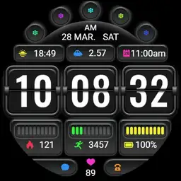 Page Turning Clock