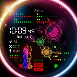 Dancing Neon Souls