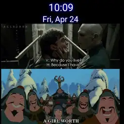 Harry Potter a girl worth fighting for!
