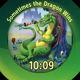 Sometimes the dragon wins
