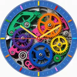 PrismGear X – Chromatic Skeleton WearOS