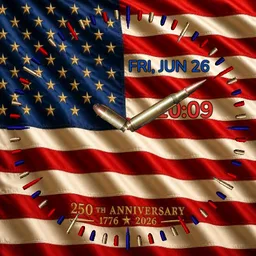 4th of July Colorful