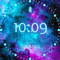Space Colorful Watch
