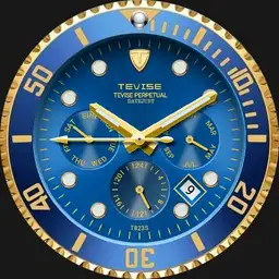 Tevise Perpetual Datejust Blue