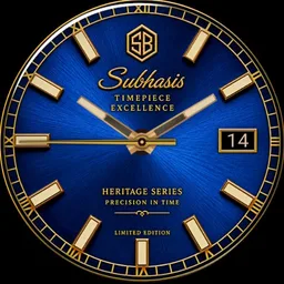 Classic Blue Timepiece