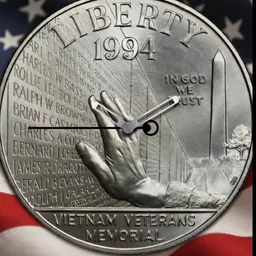 Silver, Vietnam Memorial, Obverse, 2026