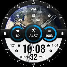 Half Screen Earth