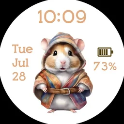 Hamster in Sami clothes