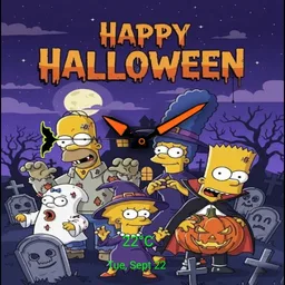 Simpsons Happy Halloween