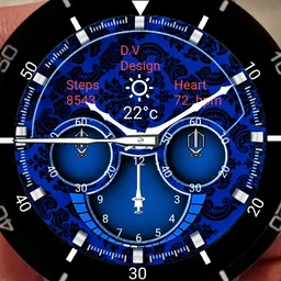 D.V design - Blue Bird watch
