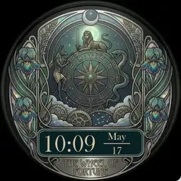 X. The Wheel of Fortune