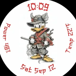 Donald Duck Samurai