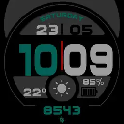 Digital LCD Moto 360 Sport Free