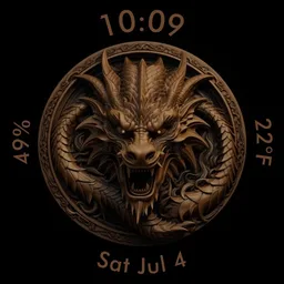 Dragon medallion 2