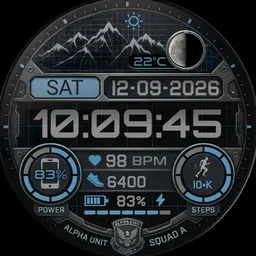 Alpha Unit S-Blue