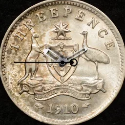 Silver, Edward VII, 3 Pence, Australia, 1910