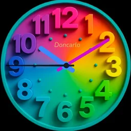 3D colorful