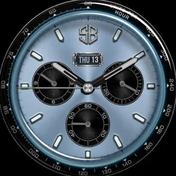 Sky Blue Chronograph