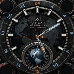 Apex Meridian X – Global Command GMT WearOS