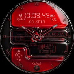 Cyber Liquid Red Timecore