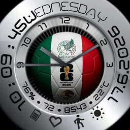 Mexico fifa26 metal gyro ball