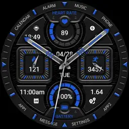【Customize】Dark Blue Texture