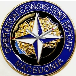 Challenge Coin, KFOR Macedonia