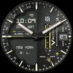 Vector Command GMT w/Complications rc