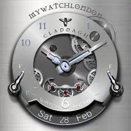 MYWATCH-CLADDAGH HEARTS