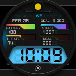 XTREME DIGITAL 4 Watch Face