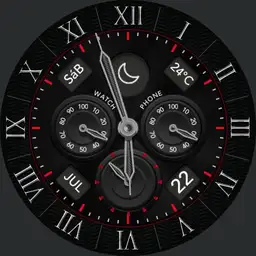 SHADOW HANDS Watch Face