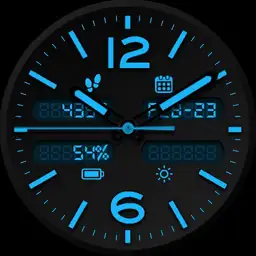 CHROMA BLACK v2 Watch Face