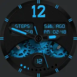 CHROMA BLACK Watch Face