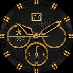 BLACK GOLD v3 Watch Face