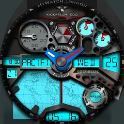MyWatch-KICKATECH Eco Blue