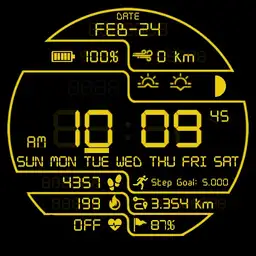 DARK PRD DIGITAL 2 Watch Face