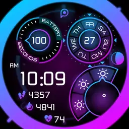 COSMIC GRADIENT Watch Face