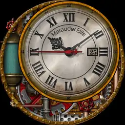 Steampunk X - Steam Clock
