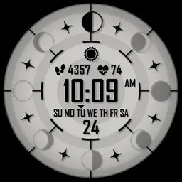 LUNAR DIGITAL 2 Watch Face