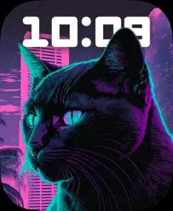 Neon Cat