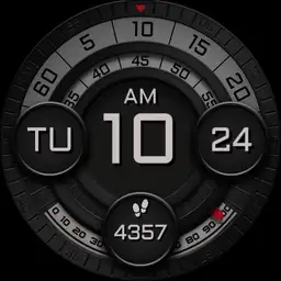 MECHANICAL ROTATION 2 Watch Face
