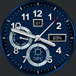 BLUE WATER Watch Face