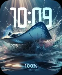 Fish swim