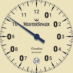 Meistersinger Circulars Automatic Ivory
