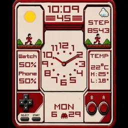 Famicom Retro Pixel Watch (Apple Watch)
