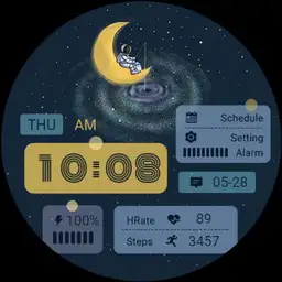 Space Sticky Note