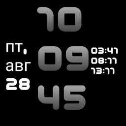 Big Numbers With date and time zones