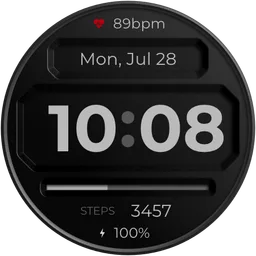 DADAM59: Digital Watch Face